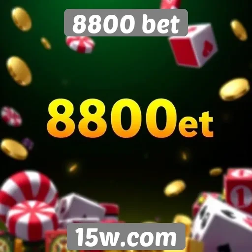 Variedade de jogos disponíveis no 8800 bet